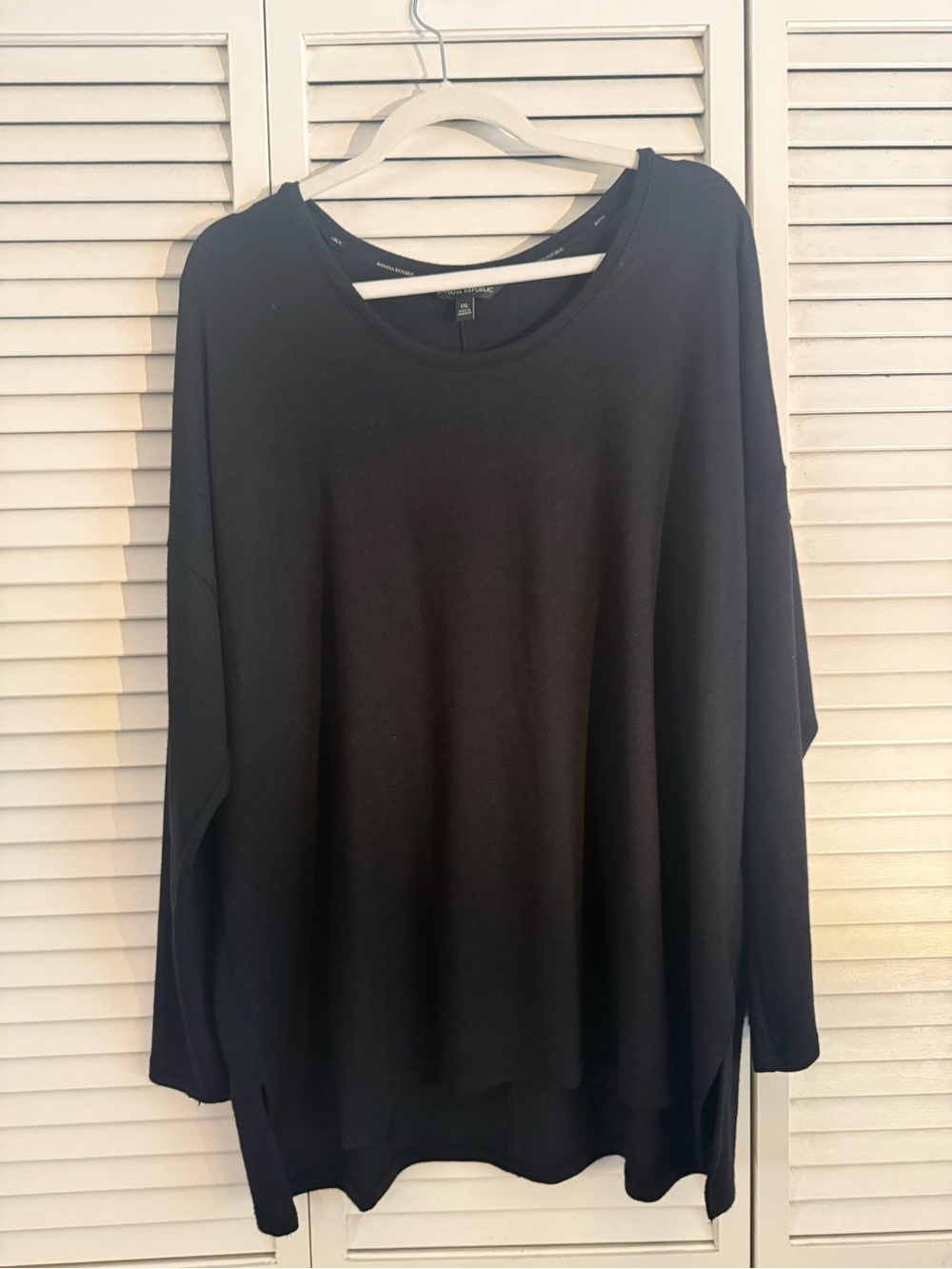 XXL Banana Republic Black Short-Sleeve Tee